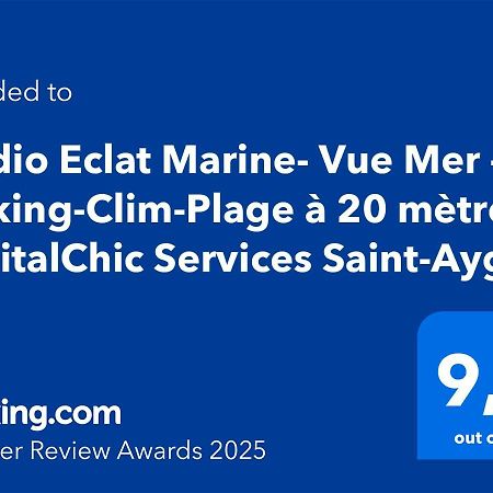 Studio Eclat Marine 3 Etoiles - Vue Mer - Parking-Clim-Plage A 20 Metres - Capitalchic Services Saint-Aygulf Frejus Exterior photo