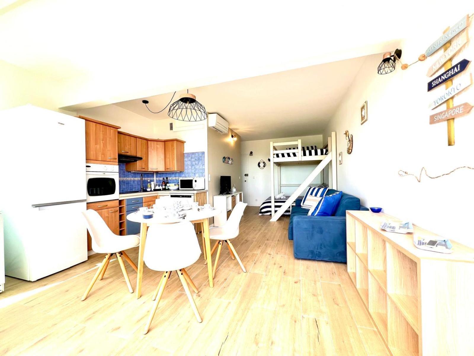 Studio Eclat Marine 3 Etoiles - Vue Mer - Parking-Clim-Plage A 20 Metres - Capitalchic Services Saint-Aygulf Frejus Exterior photo