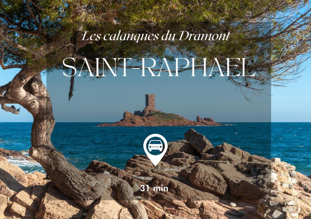 Studio Eclat Marine 3 Etoiles - Vue Mer - Parking-Clim-Plage A 20 Metres - Capitalchic Services Saint-Aygulf Frejus Exterior photo