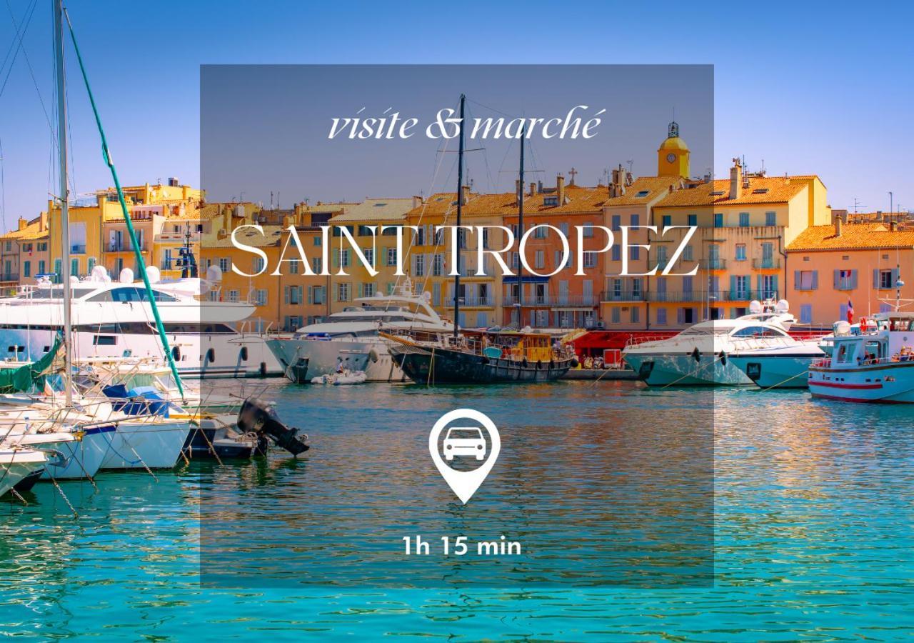 Studio Eclat Marine 3 Etoiles - Vue Mer - Parking-Clim-Plage A 20 Metres - Capitalchic Services Saint-Aygulf Frejus Exterior photo